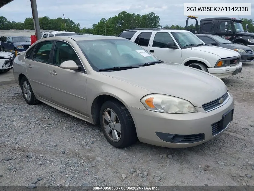 2010 Chevrolet Impala Lt VIN: 2G1WB5EK7A1142338 Lot: 40050363