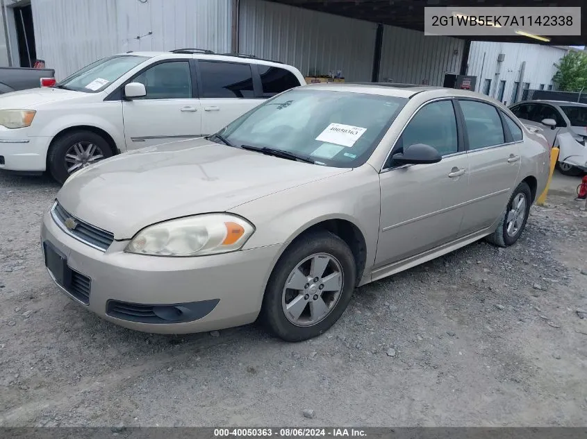 2G1WB5EK7A1142338 2010 Chevrolet Impala Lt