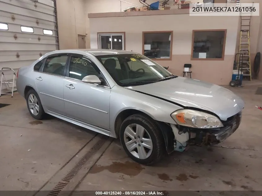 2G1WA5EK7A1261056 2010 Chevrolet Impala Ls