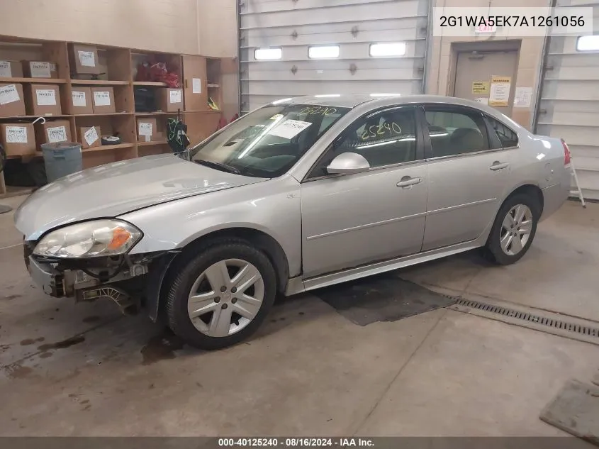 2G1WA5EK7A1261056 2010 Chevrolet Impala Ls