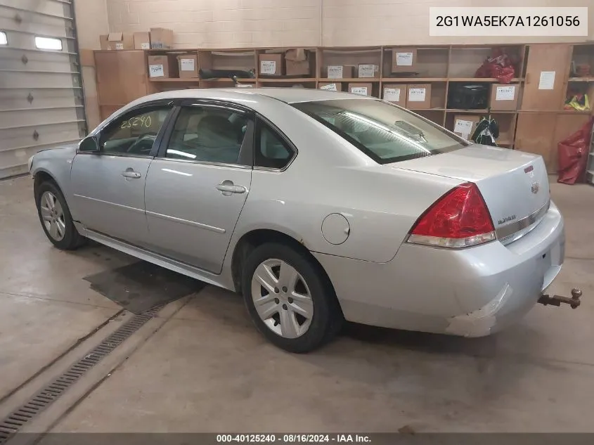 2G1WA5EK7A1261056 2010 Chevrolet Impala Ls