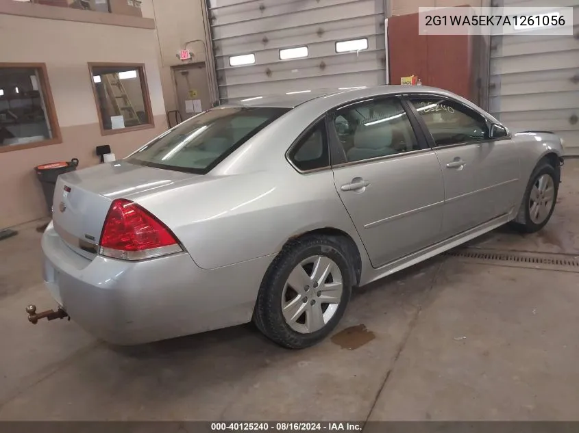 2G1WA5EK7A1261056 2010 Chevrolet Impala Ls