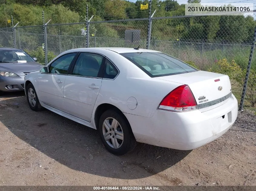 2010 Chevrolet Impala Ls VIN: 2G1WA5EK0A1141096 Lot: 40186464