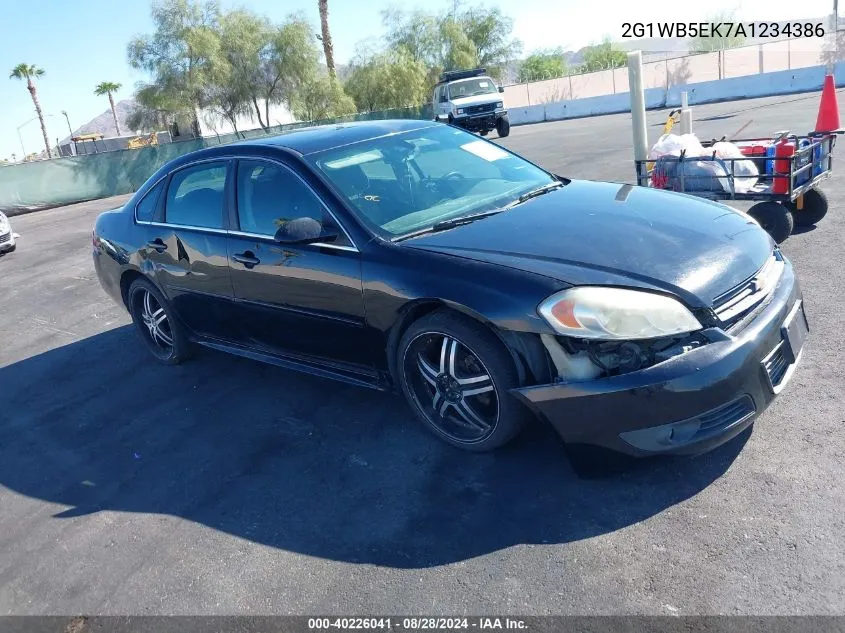 2G1WB5EK7A1234386 2010 Chevrolet Impala Lt