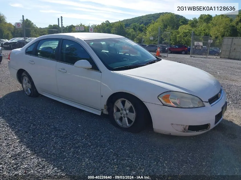 2010 Chevrolet Impala Lt VIN: 2G1WB5EK0A1128636 Lot: 40228640