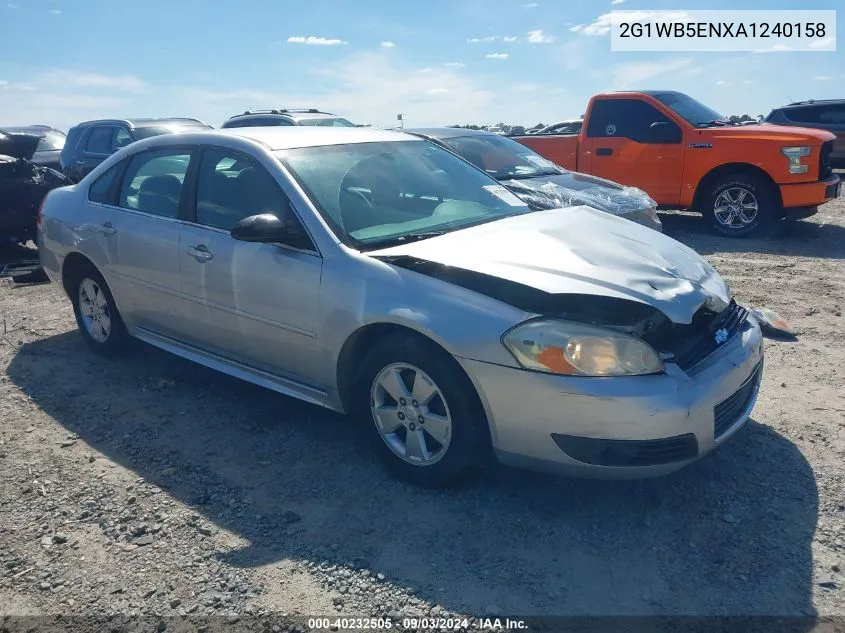 2010 Chevrolet Impala Lt VIN: 2G1WB5ENXA1240158 Lot: 40232505