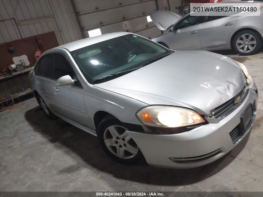 2G1WA5EK2A1150480 2010 Chevrolet Impala Ls