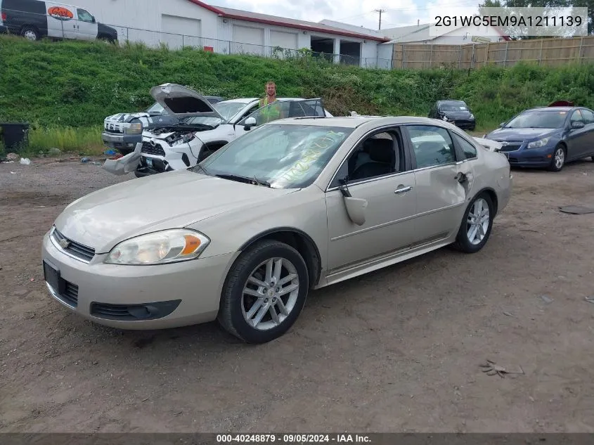 2010 Chevrolet Impala Ltz VIN: 2G1WC5EM9A1211139 Lot: 40248879