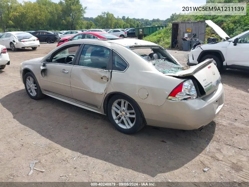 2010 Chevrolet Impala Ltz VIN: 2G1WC5EM9A1211139 Lot: 40248879