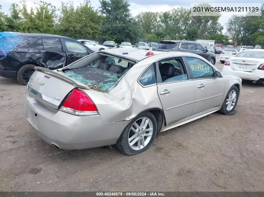 2010 Chevrolet Impala Ltz VIN: 2G1WC5EM9A1211139 Lot: 40248879