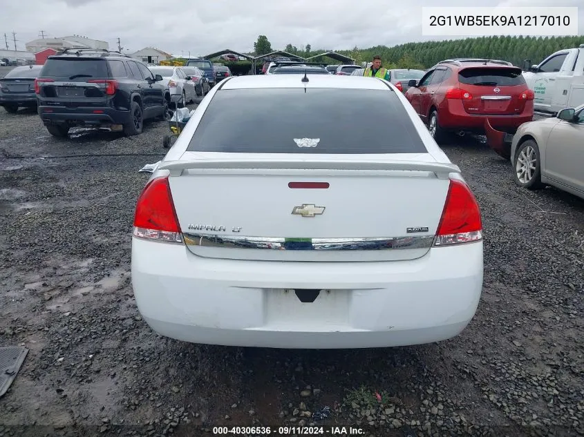 2G1WB5EK9A1217010 2010 Chevrolet Impala Lt