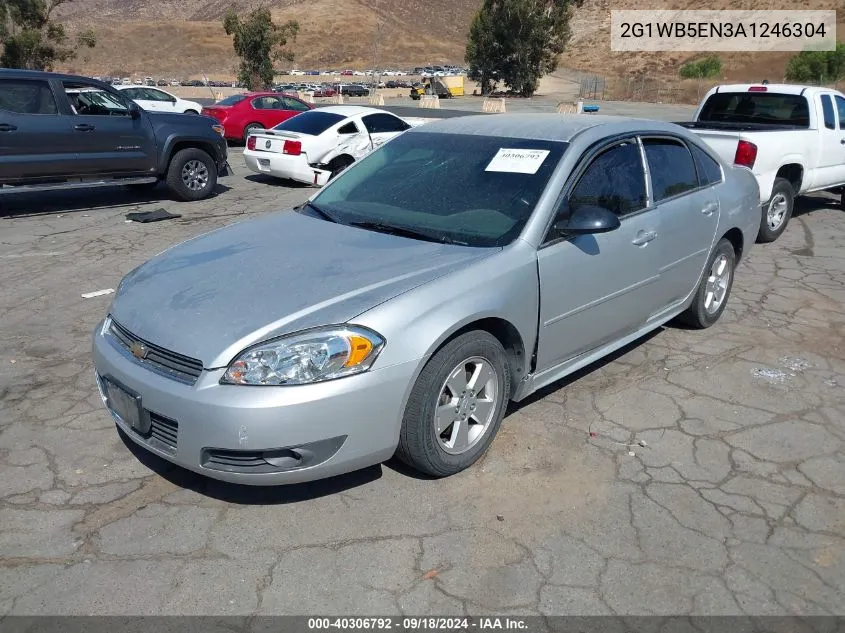 2010 Chevrolet Impala Lt VIN: 2G1WB5EN3A1246304 Lot: 40306792