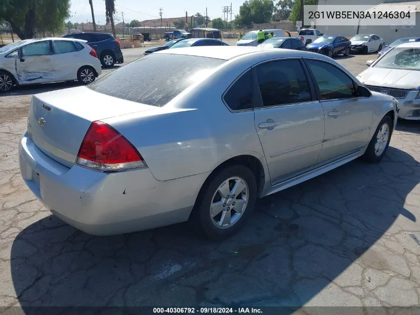 2010 Chevrolet Impala Lt VIN: 2G1WB5EN3A1246304 Lot: 40306792