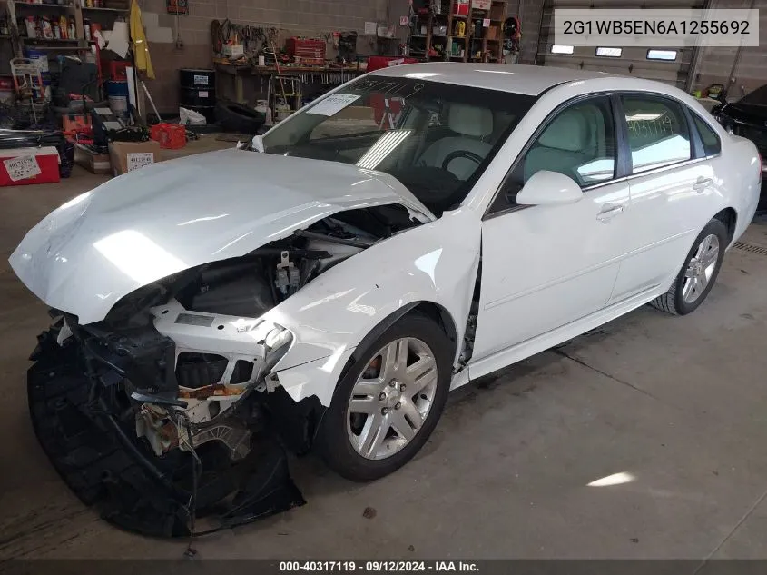 2G1WB5EN6A1255692 2010 Chevrolet Impala Lt