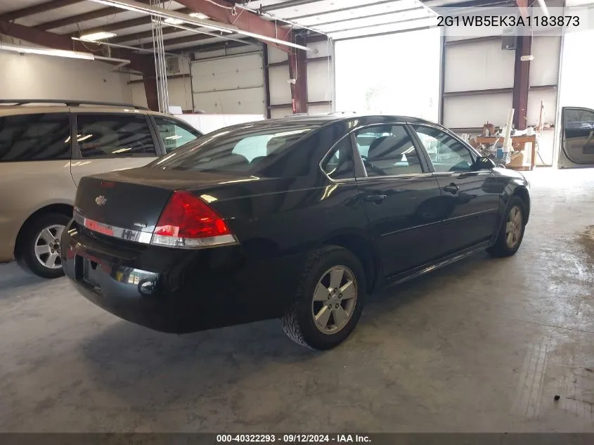 2010 Chevrolet Impala Lt VIN: 2G1WB5EK3A1183873 Lot: 40322293