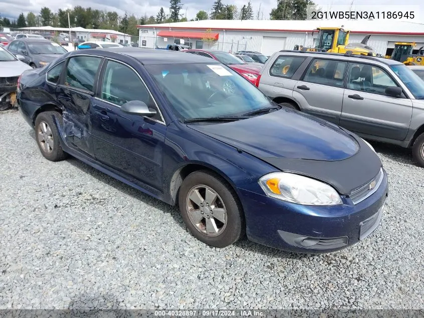 2010 Chevrolet Impala Lt VIN: 2G1WB5EN3A1186945 Lot: 40328897