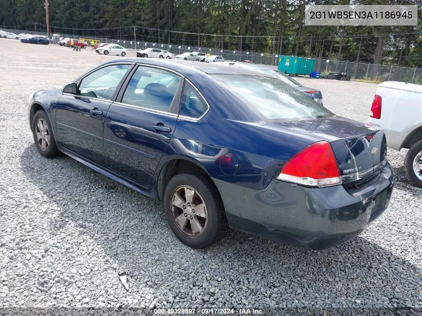 2G1WB5EN3A1186945 2010 Chevrolet Impala Lt