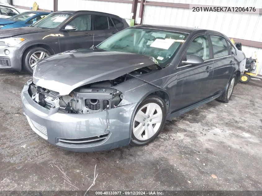 2010 Chevrolet Impala Ls VIN: 2G1WA5EK7A1206476 Lot: 40333977