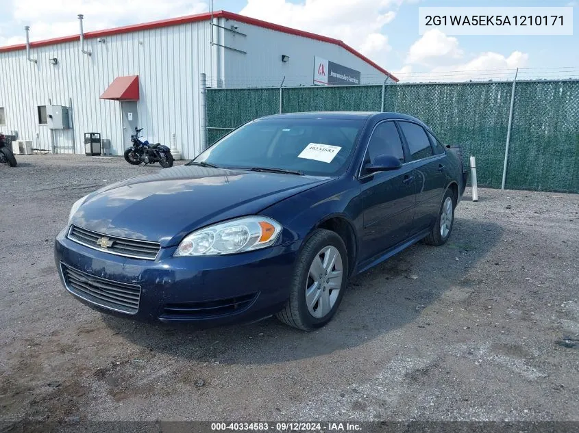 2010 Chevrolet Impala Ls VIN: 2G1WA5EK5A1210171 Lot: 40334583