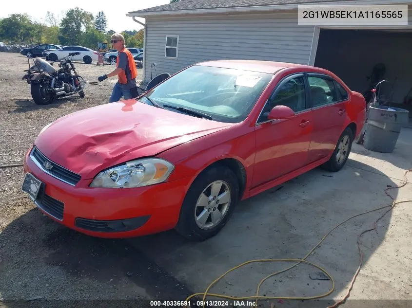 2010 Chevrolet Impala Lt VIN: 2G1WB5EK1A1165565 Lot: 40336691