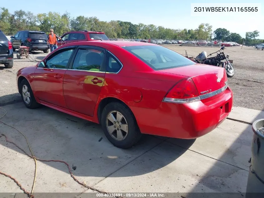 2010 Chevrolet Impala Lt VIN: 2G1WB5EK1A1165565 Lot: 40336691