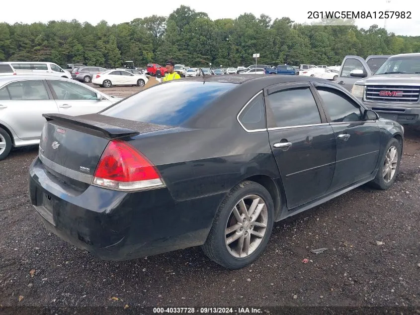 2010 Chevrolet Impala Ltz VIN: 2G1WC5EM8A1257982 Lot: 40337728