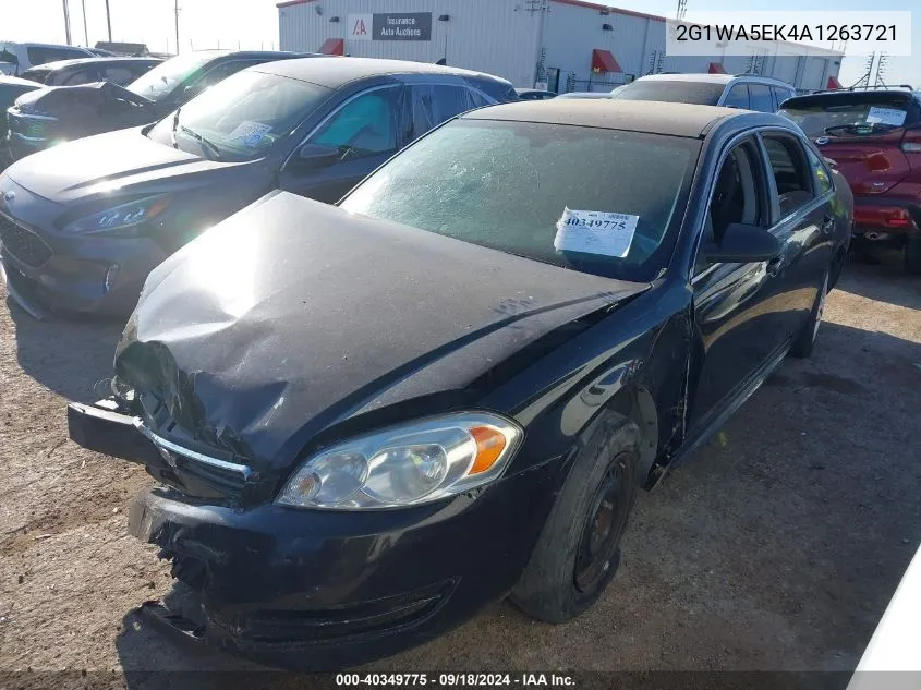 2G1WA5EK4A1263721 2010 Chevrolet Impala Ls