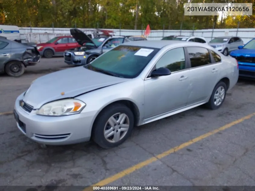 2010 Chevrolet Impala Ls VIN: 2G1WA5EK6A1120656 Lot: 40359691