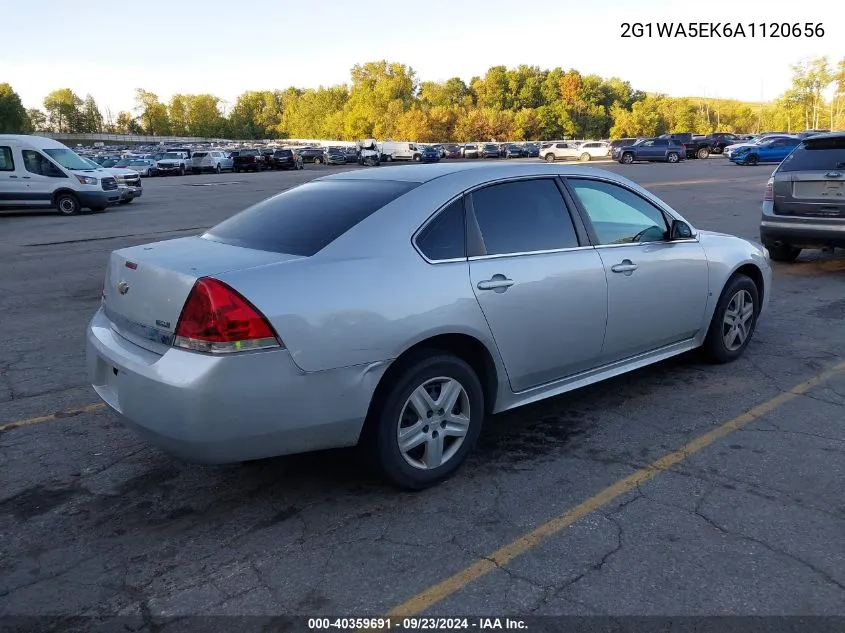 2010 Chevrolet Impala Ls VIN: 2G1WA5EK6A1120656 Lot: 40359691