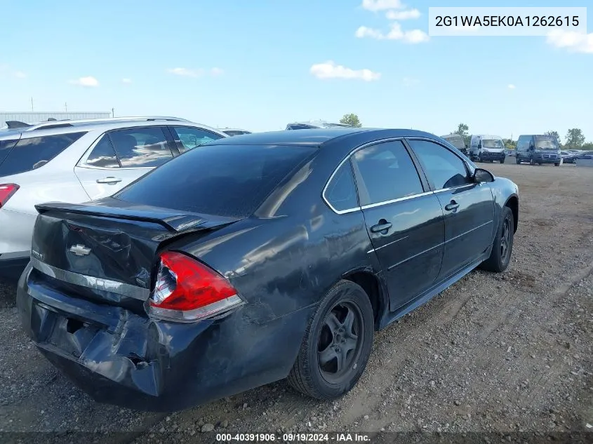 2010 Chevrolet Impala Ls VIN: 2G1WA5EK0A1262615 Lot: 40391906