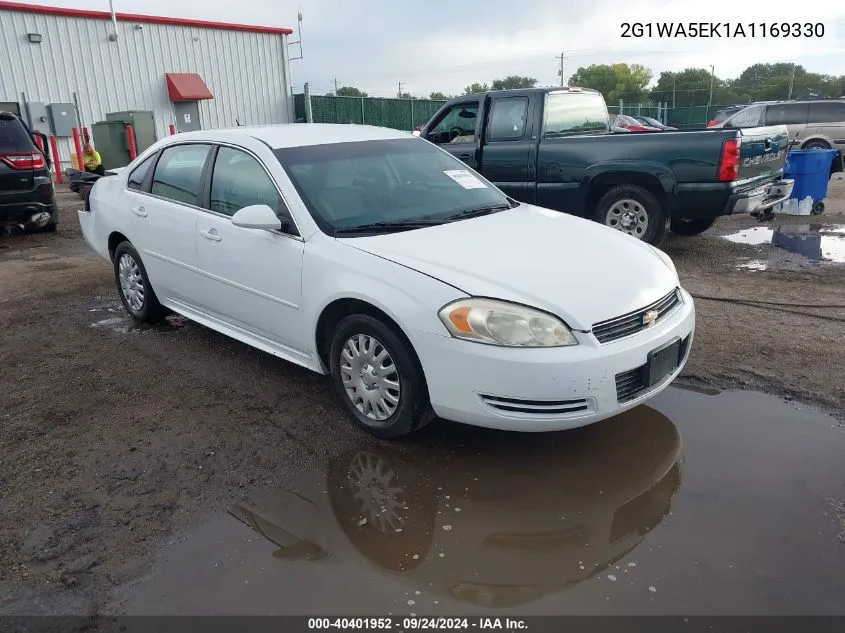 2G1WA5EK1A1169330 2010 Chevrolet Impala Ls