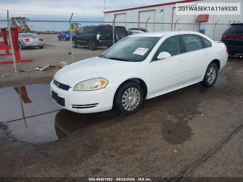 2G1WA5EK1A1169330 2010 Chevrolet Impala Ls