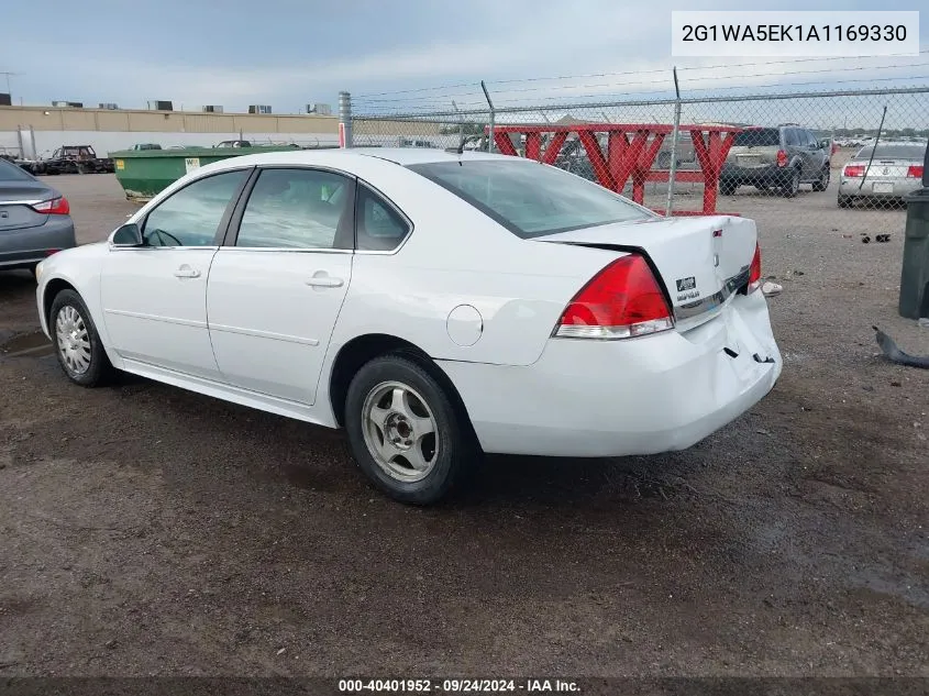 2010 Chevrolet Impala Ls VIN: 2G1WA5EK1A1169330 Lot: 40401952