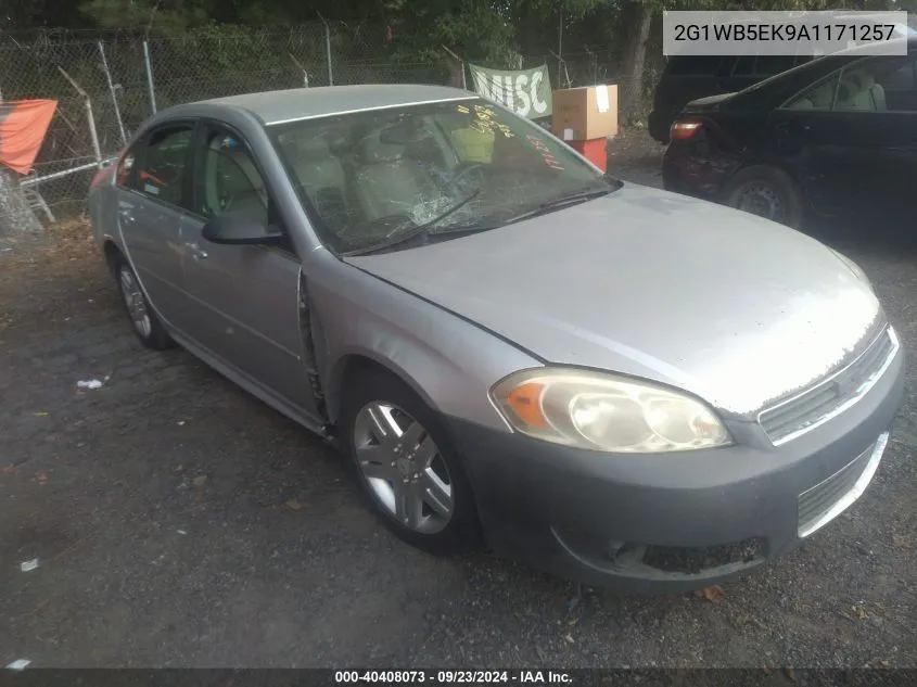 2010 Chevrolet Impala Lt VIN: 2G1WB5EK9A1171257 Lot: 40408073