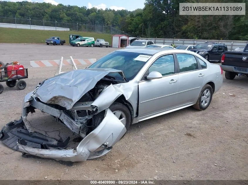 2G1WB5EK1A1131089 2010 Chevrolet Impala Lt