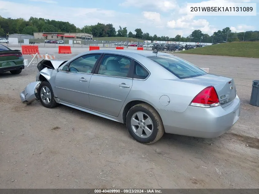 2010 Chevrolet Impala Lt VIN: 2G1WB5EK1A1131089 Lot: 40409990