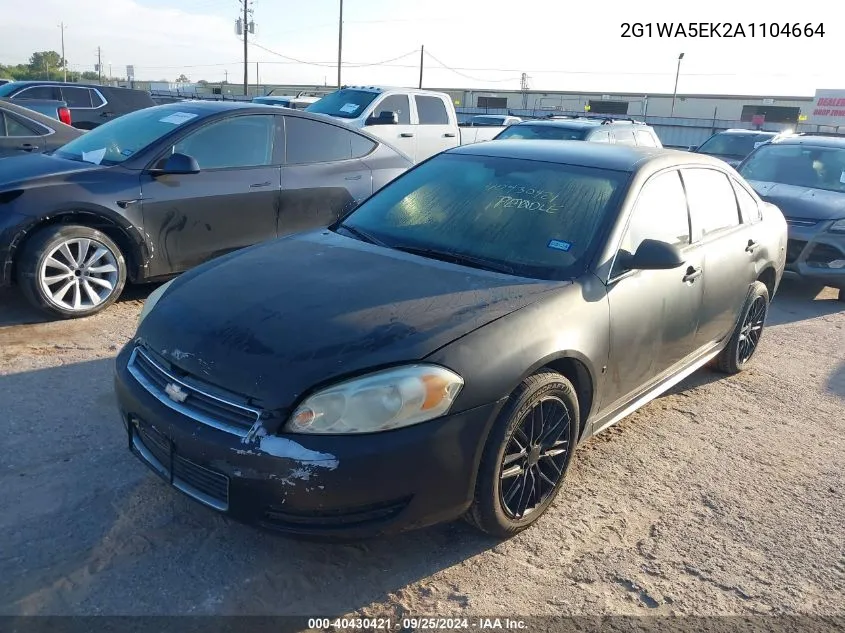 2010 Chevrolet Impala Ls VIN: 2G1WA5EK2A1104664 Lot: 40430421