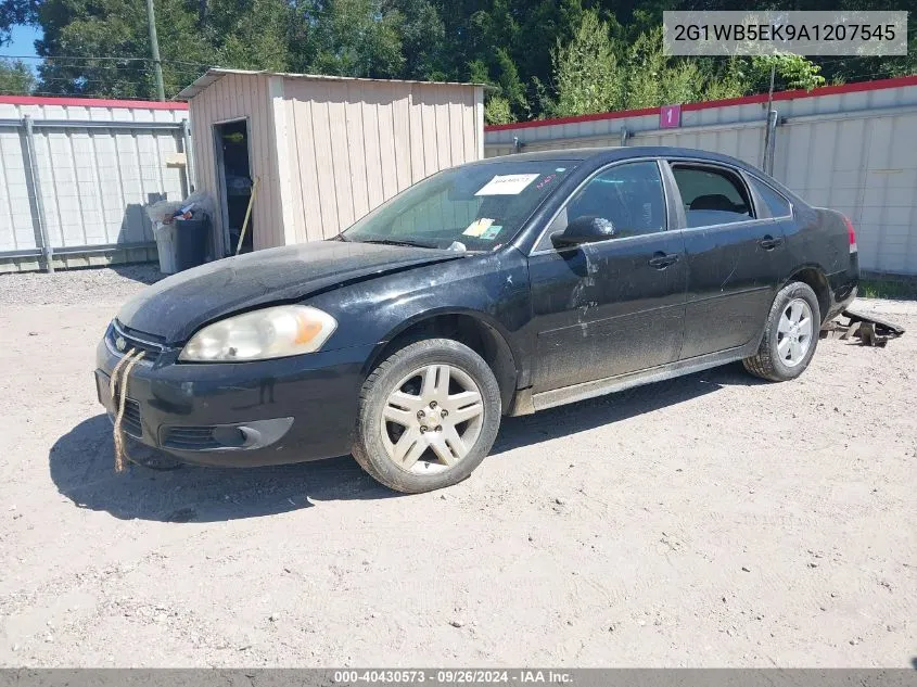 2010 Chevrolet Impala Lt VIN: 2G1WB5EK9A1207545 Lot: 40430573