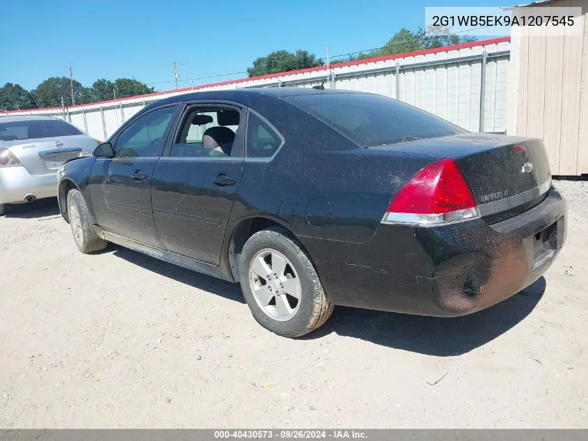 2G1WB5EK9A1207545 2010 Chevrolet Impala Lt