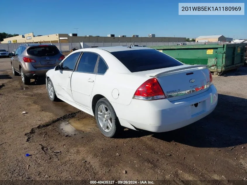 2G1WB5EK1A1180969 2010 Chevrolet Impala Lt