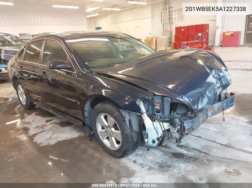 2010 Chevrolet Impala Lt VIN: 2G1WB5EK5A1227338 Lot: 40439973