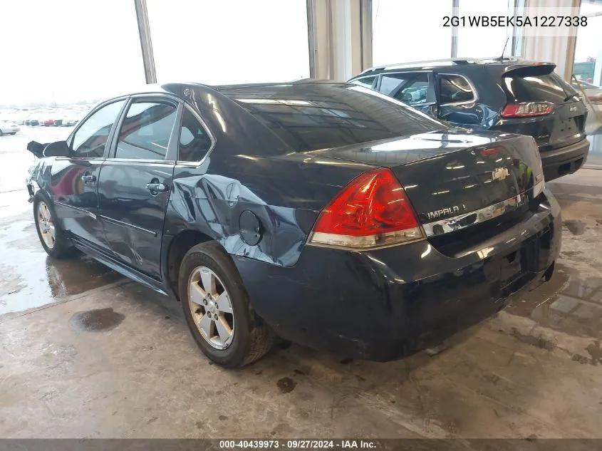 2G1WB5EK5A1227338 2010 Chevrolet Impala Lt