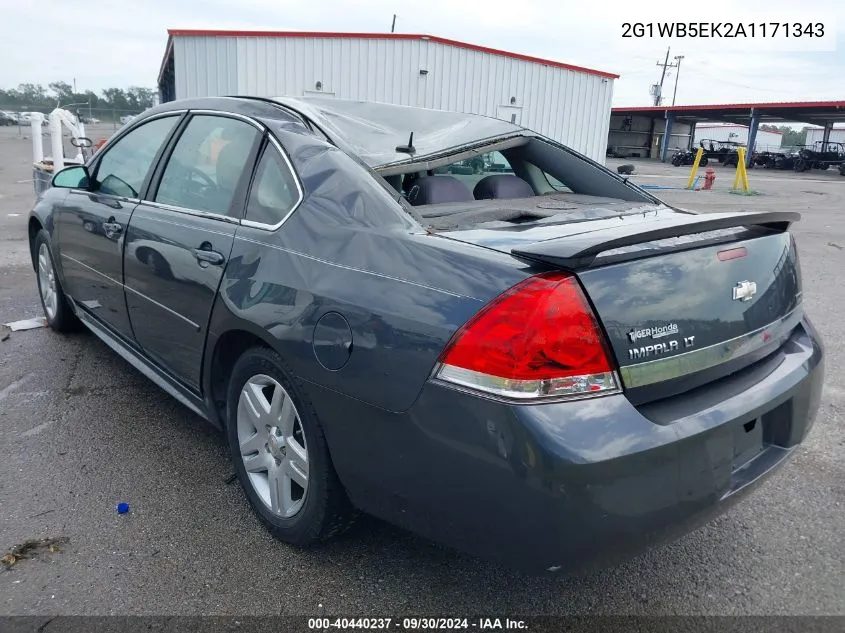 2G1WB5EK2A1171343 2010 Chevrolet Impala Lt