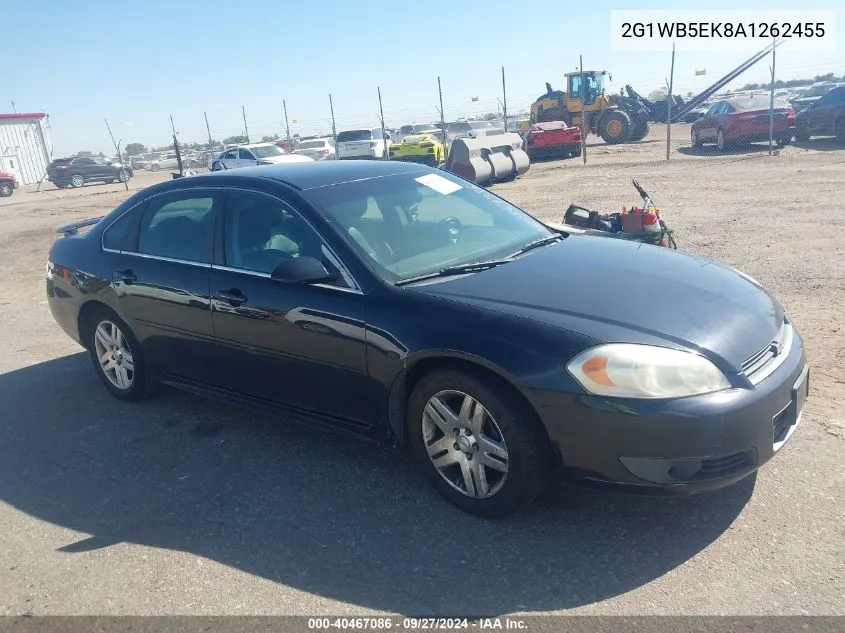 2010 Chevrolet Impala Lt VIN: 2G1WB5EK8A1262455 Lot: 40467086