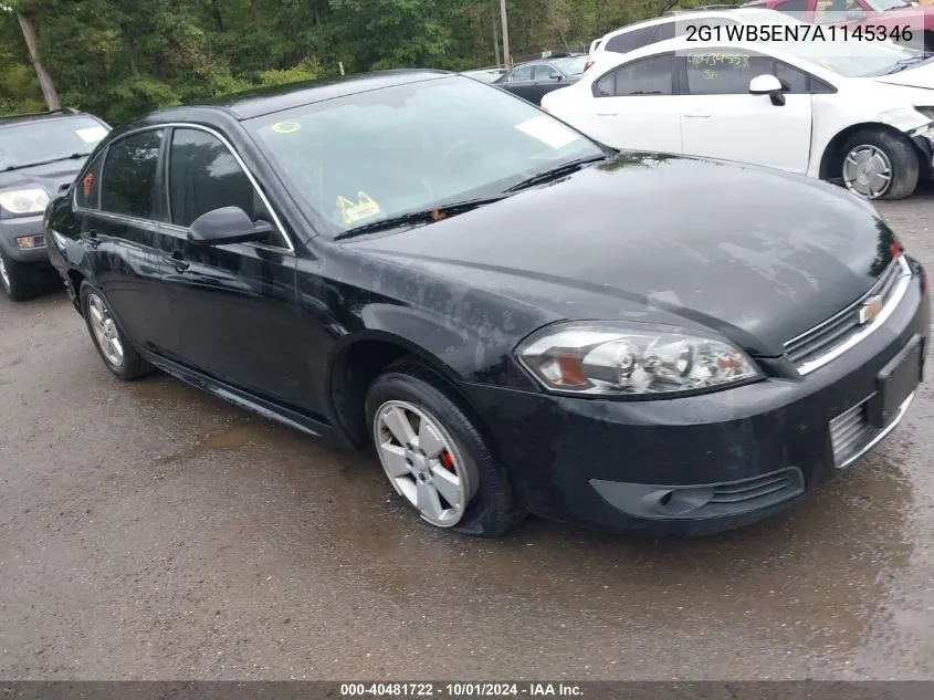 2010 Chevrolet Impala Lt VIN: 2G1WB5EN7A1145346 Lot: 40481722