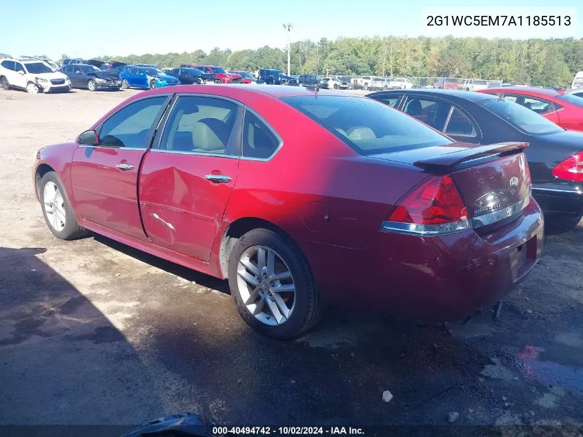 2010 Chevrolet Impala Ltz VIN: 2G1WC5EM7A1185513 Lot: 40494742