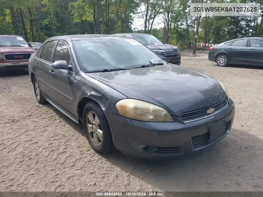 2010 Chevrolet Impala Lt VIN: 2G1WB5EK8A1227625 Lot: 40549855