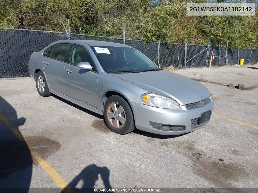 2G1WB5EK3A1182142 2010 Chevrolet Impala Lt