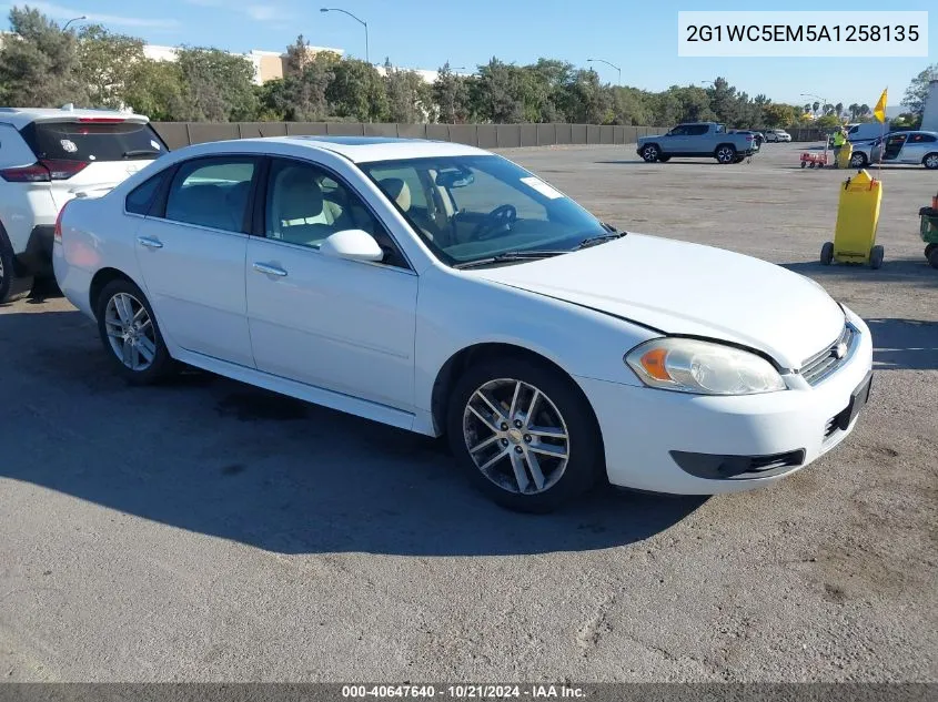 2010 Chevrolet Impala Ltz VIN: 2G1WC5EM5A1258135 Lot: 40647640