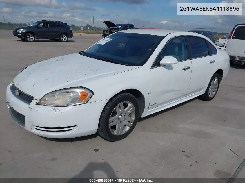 2G1WA5EK5A1118896 2010 Chevrolet Impala Ls